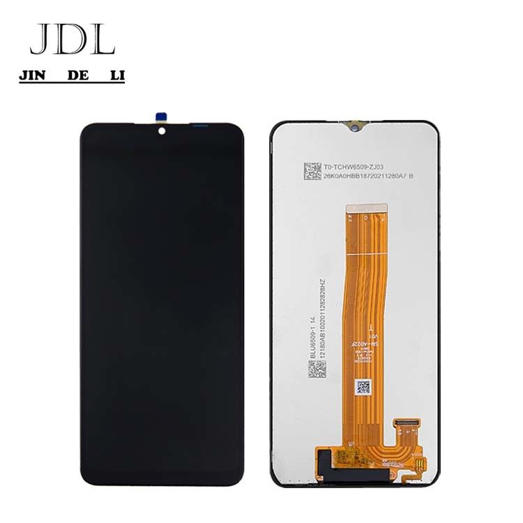透明な6.5インチA02 LCDディスプレイ オリジナル サービス パック サムスン ギャラクシー A02 LCD