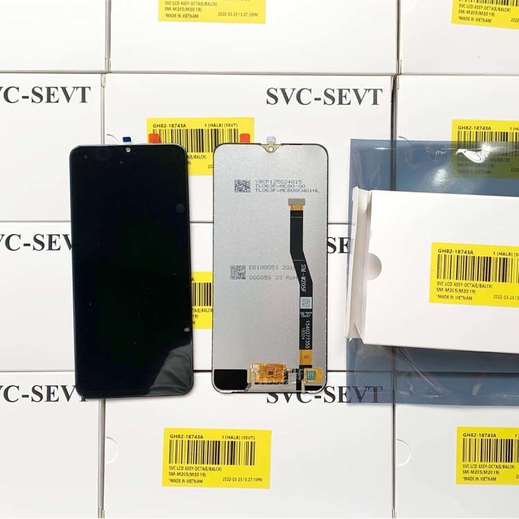 サマング M20 携帯電話タッチスクリーン ギャラクシー M205 100% オリジナル 新品 サービス パック LCDS