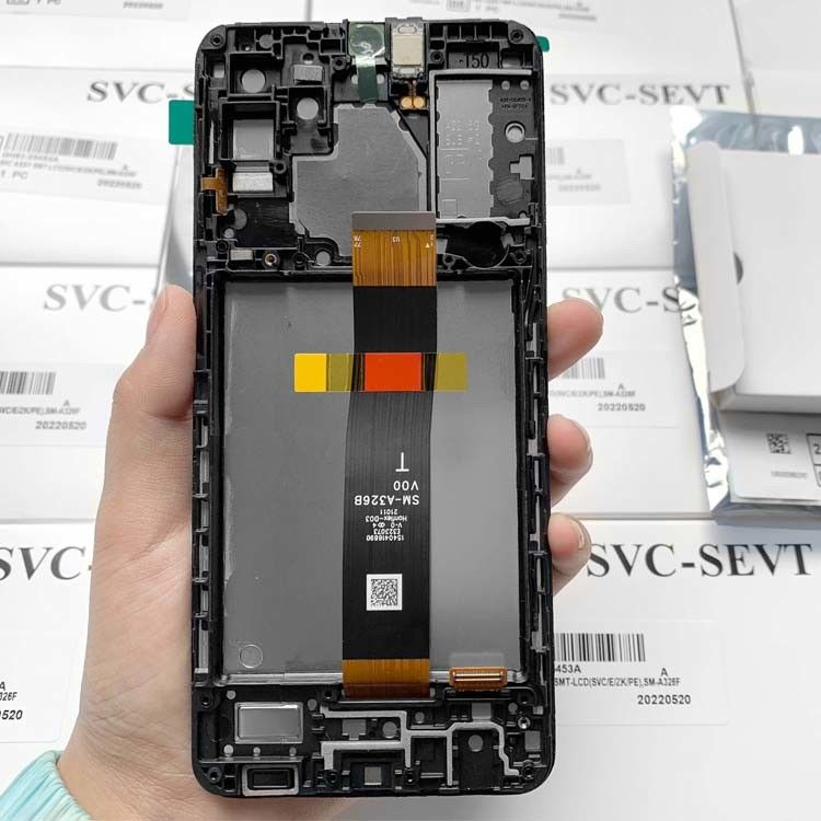 A326B LCDディスプレイ+フレーム サムスン A32 5G オリジナル サービス パック LCDS ギャラクシー A326B 携帯電話 タッチスクリーン パンタラ