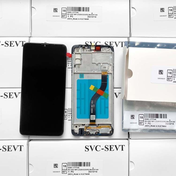 A20S LCD lcd + Frame For  A20S オリジナル サービス パック LCDS ディスプレイ  A207 モバイル 携帯電話 スクリーン パントラ