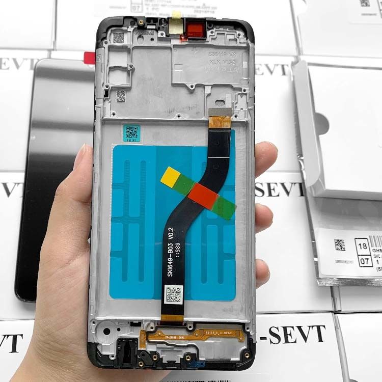 A20S LCD lcd + Frame For  A20S オリジナル サービス パック LCDS ディスプレイ  A207 モバイル 携帯電話 スクリーン パントラ