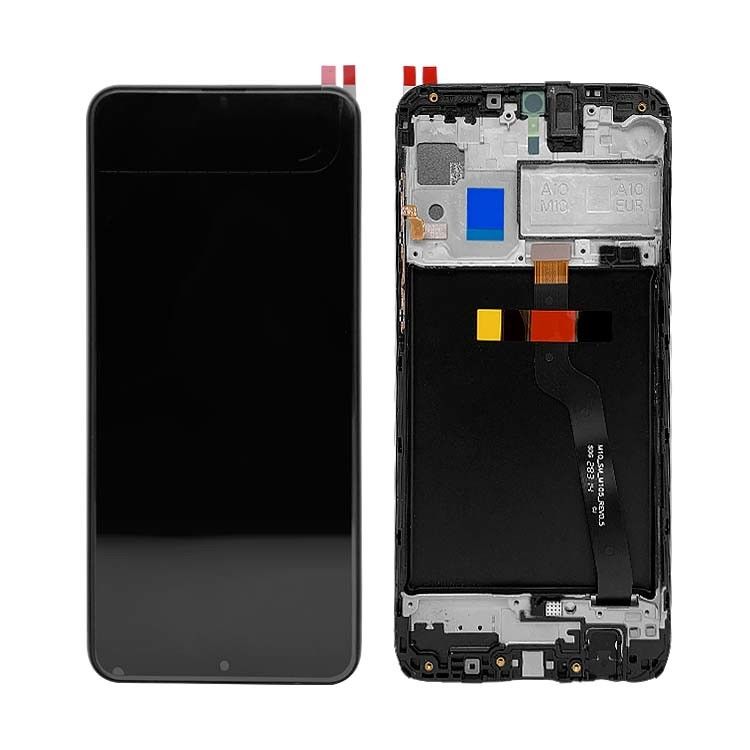 M10 Lcd With Frame For  M10 モバイルフォン タッチスクリーンディスプレイ ガラクシー M105 オリジナル サービス パック LCDS パンタラ