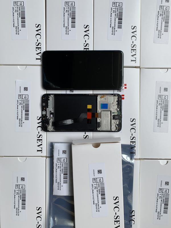 M10 Lcd With Frame For  M10 モバイルフォン タッチスクリーンディスプレイ ガラクシー M105 オリジナル サービス パック LCDS パンタラ