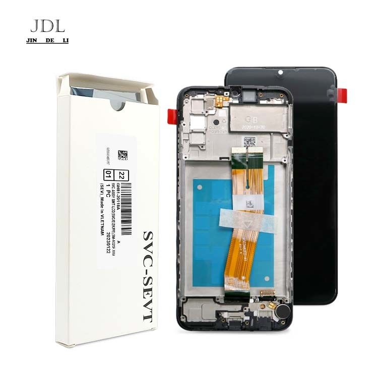 卸売 A02S LCD lcd With Frame For  A02S ファクトリータッチスクリーンディスプレイ ガラックス A025 サービスパック LCDS パンツ