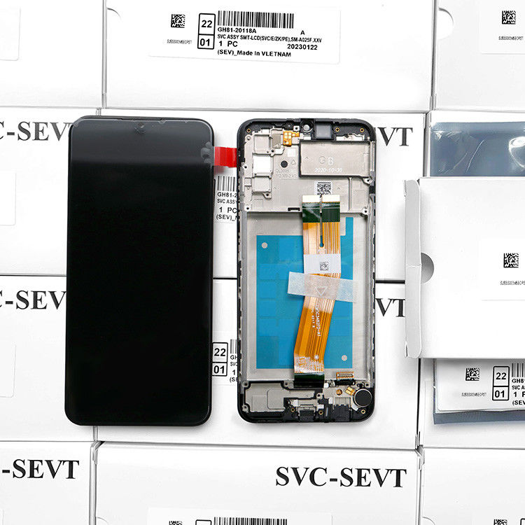 卸売 A02S LCD lcd With Frame For  A02S ファクトリータッチスクリーンディスプレイ ガラックス A025 サービスパック LCDS パンツ