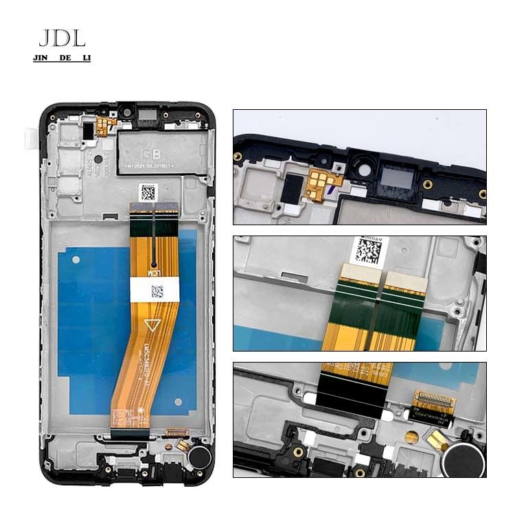 オリジナル A03S サービス パック フレーム付き LCD  a03s モバイル 携帯電話 スクリーン ディスプレイ  A037 高品質 パンタラ