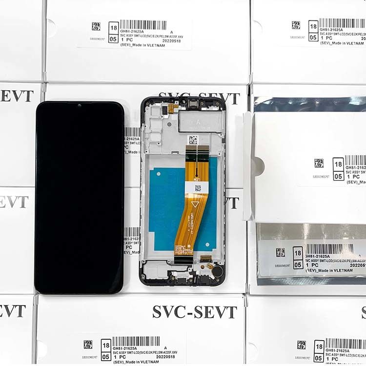 A03 フレーム付きLCD lcd  a03 携帯電話のスクリーン A035 オリジナルサービスパック LCDSディスプレイ パンタラ