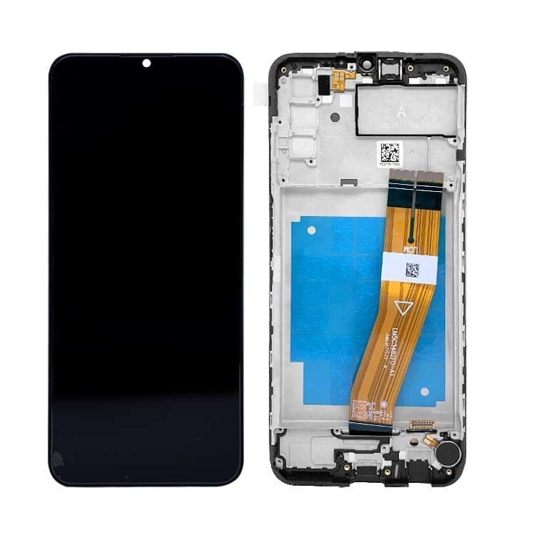 A03 フレーム付きLCD lcd  a03 携帯電話のスクリーン A035 オリジナルサービスパック LCDSディスプレイ パンタラ