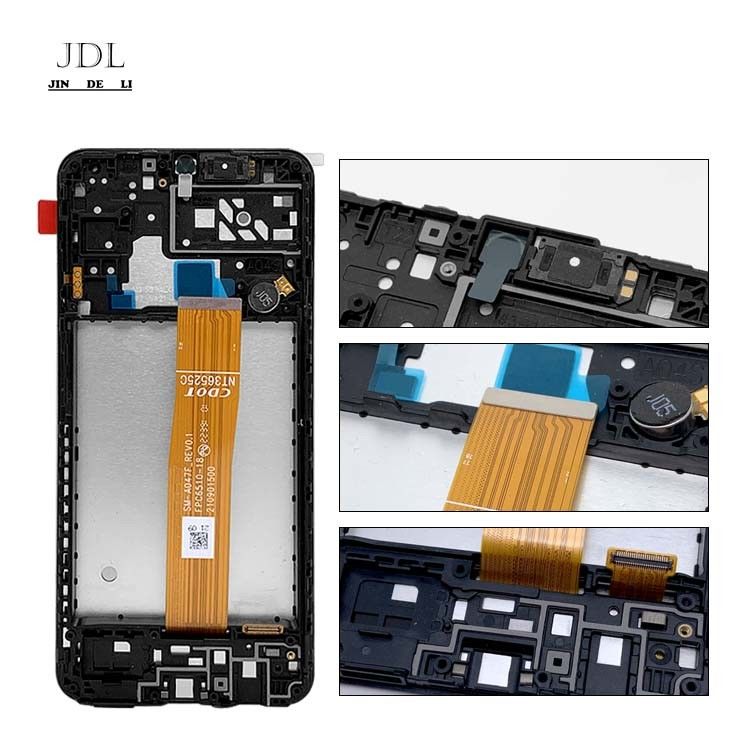 a04s オリジナル サービス パック LCDS  A047 携帯電話の画面ディスプレイ パンタラ