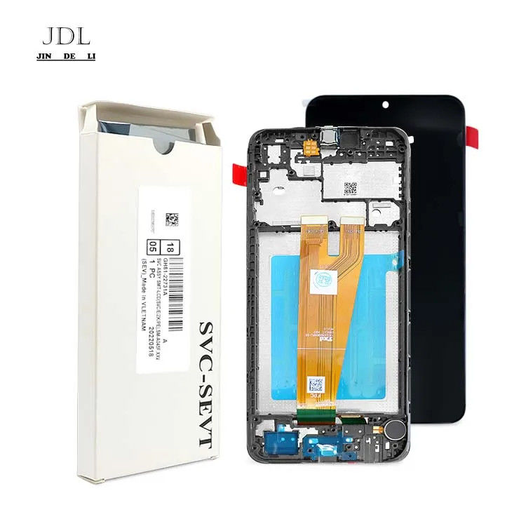 A045 フレーム付きLCDディスプレイ サムスン a045 携帯電話 タッチ パンタラ  A04 オリジナル サービス パック LCDS