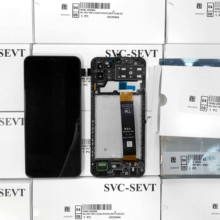 工場 A135 LCD ディスプレイ パンタラ サムスン A13S オリジナル 携帯電話 スクリーン パンタラ  A137 サービス パック LCDS