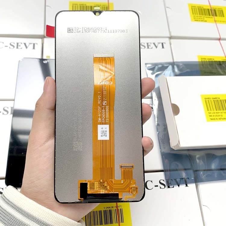 黒色 A12 モバイルディスプレイのLCD交換 EMS FEDEX UPS DHL TNTで送料