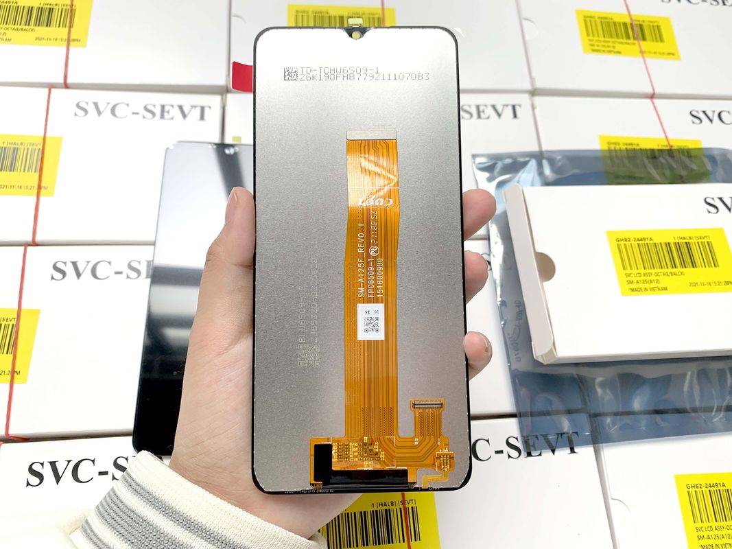 黒色 A12 モバイルディスプレイのLCD交換 EMS FEDEX UPS DHL TNTで送料