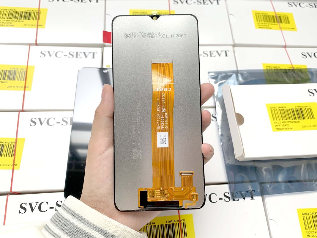 黒色 A12 モバイルディスプレイのLCD交換 EMS FEDEX UPS DHL TNTで送料