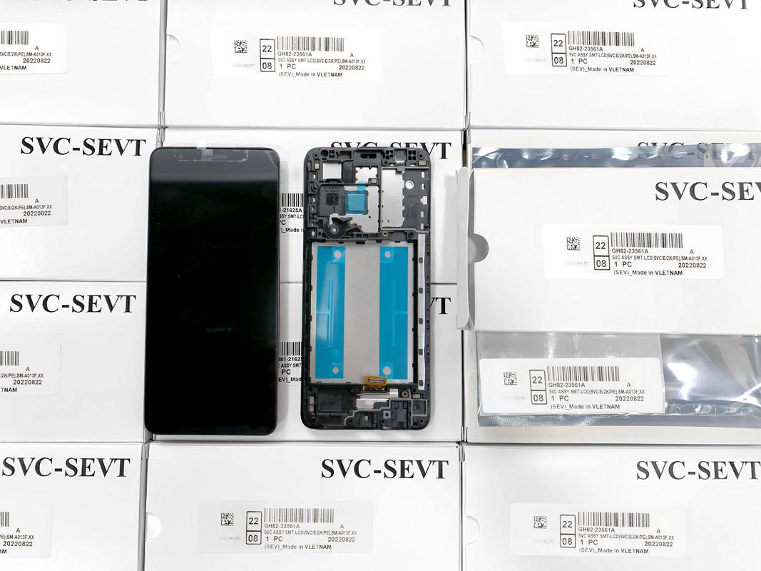 100% オリジナル 高品質のサービス 黒色 A12 サムソン LCD オリジナル 優良ディスプレイ