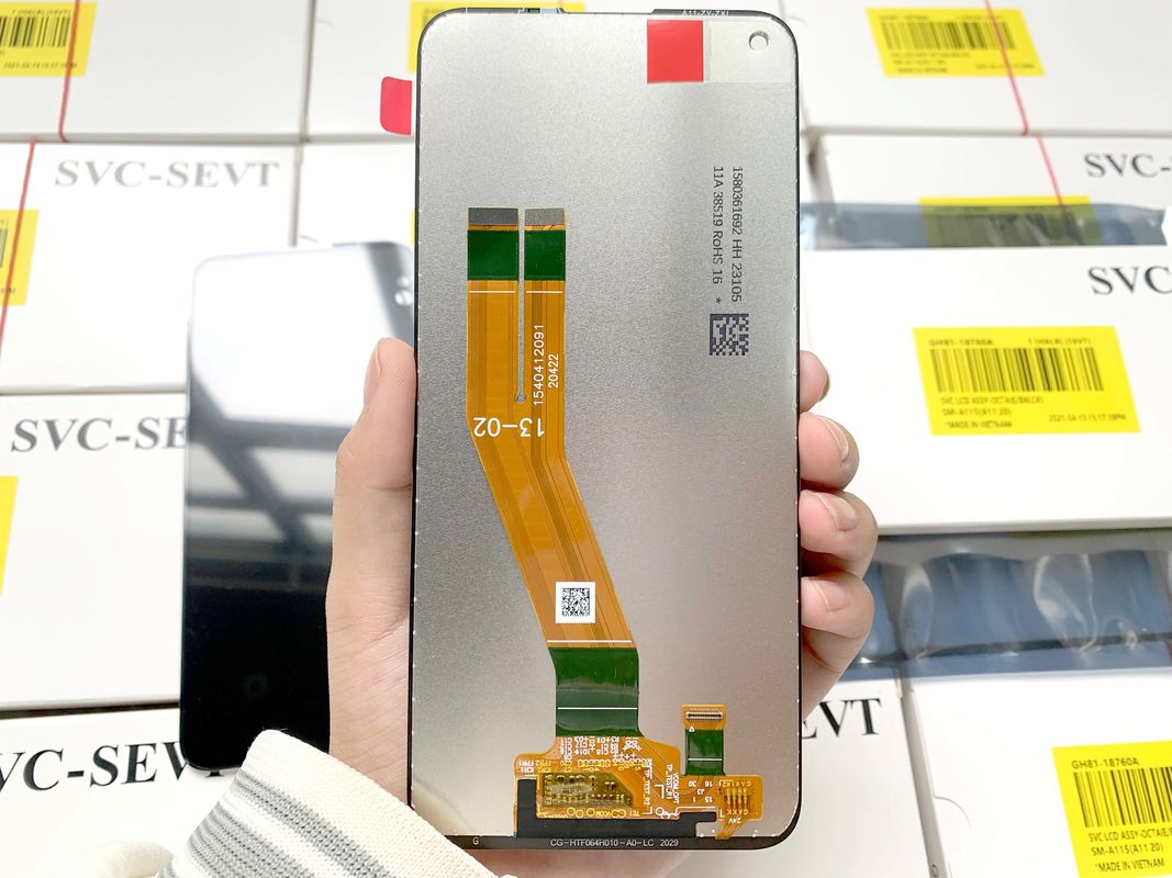アドバンスト TFT LCD ディスプレイタイプ A11 サムソング・ギャラクシー向け黒色LCDディスプレイ
