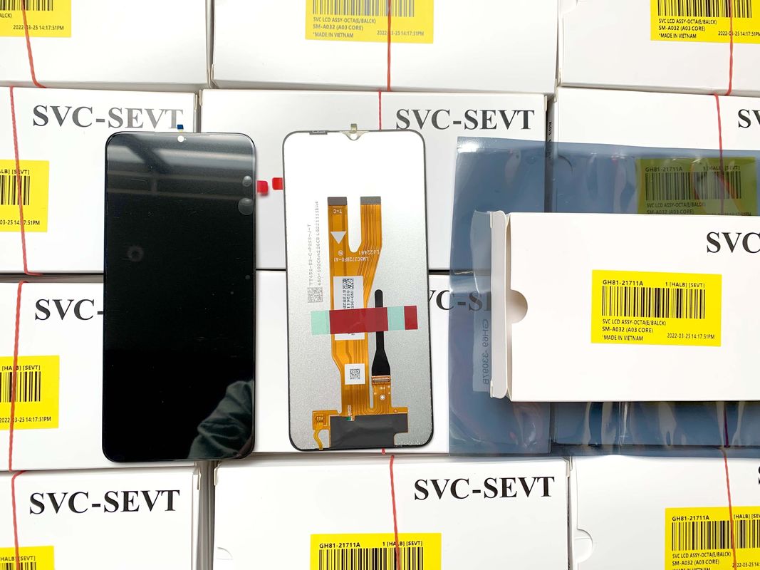6.5インチ 黒色LCD サムソングA032 顧客要求のスクリーンLcd モバイルLcd