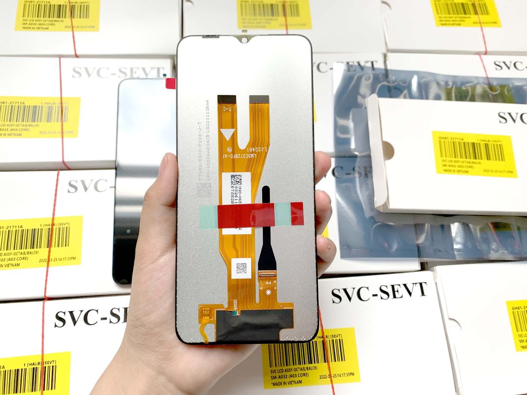 6.5インチ 黒色LCD サムソングA032 顧客要求のスクリーンLcd モバイルLcd