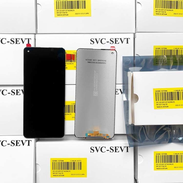アイテムタイプ オリジナル サービス パック  A21s SM-A217 タッチスクリーン用のフレームなしのLCD