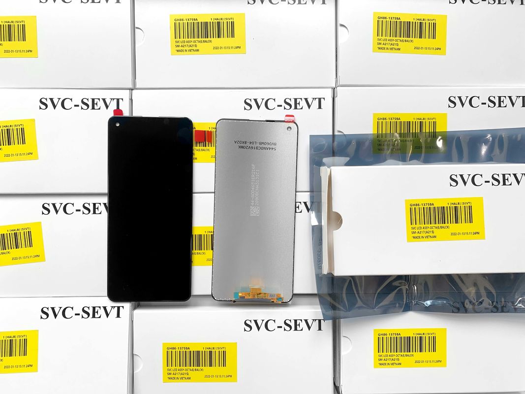 アイテムタイプ オリジナル サービス パック  A21s SM-A217 タッチスクリーン用のフレームなしのLCD