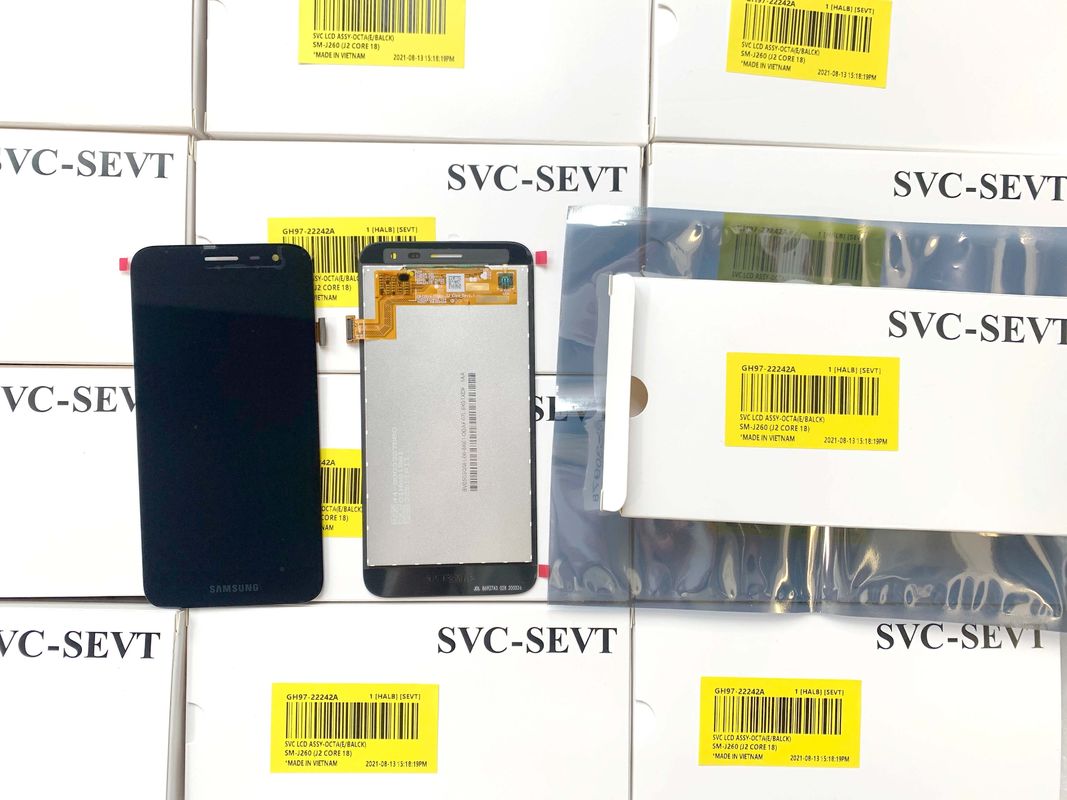高解像度 サムスンJ2コアLCD 携帯電話のLCD