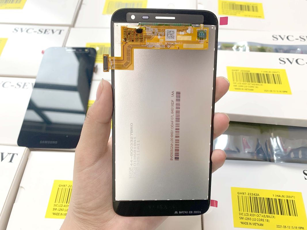高解像度 サムスンJ2コアLCD 携帯電話のLCD