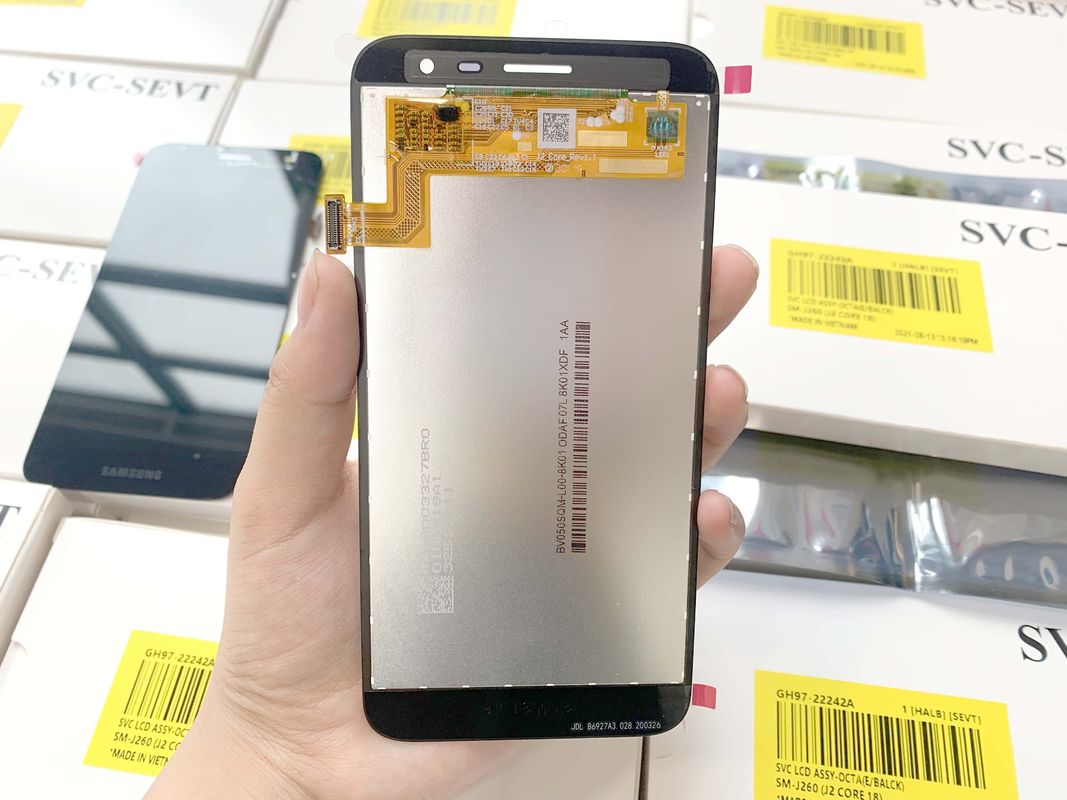 高解像度 サムスンJ2コアLCD 携帯電話のLCD