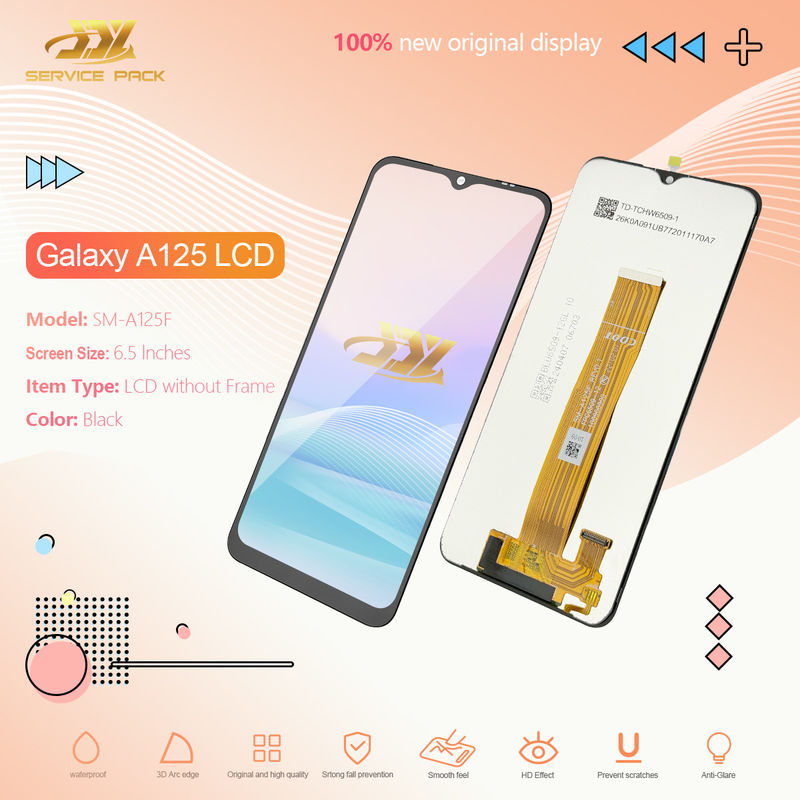 A125 LCD lcd サムスン A12 モバイル 携帯電話 スクリーン ディスプレイ  A125 オリジナル サービス パック LCDS パンタラ