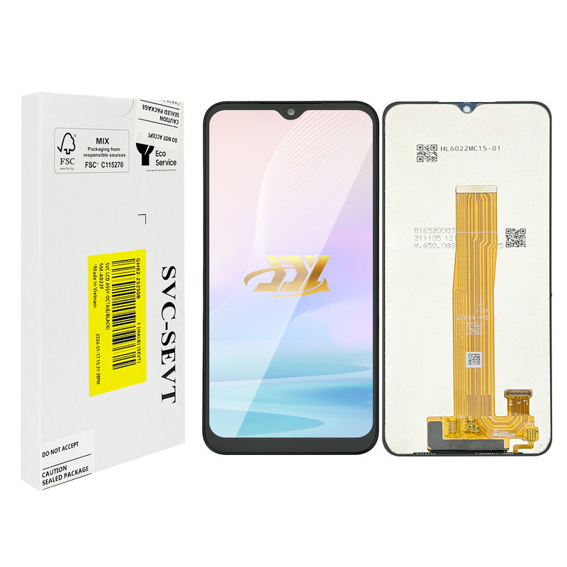 携帯電話 A02 LCDスクリーン交換 6.5 インチ 高コントラスト Svc Lcd 携帯電話のスクリーン