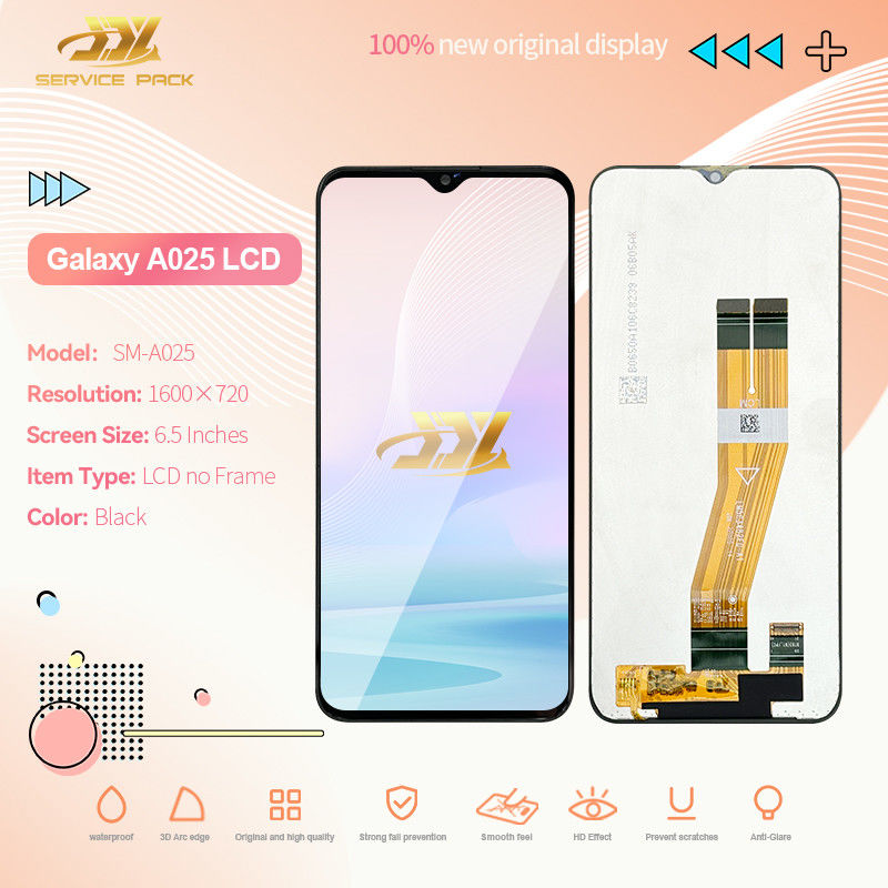オリジナル A03S スクリーン交換 LCD フレームなし 0.08kg 1600X720 ピクセル パンタラ Lcd 電話画面 工場