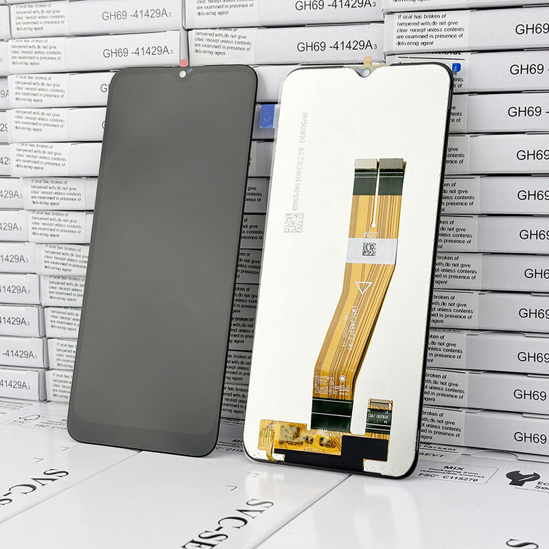 オリジナル A03S スクリーン交換 LCD フレームなし 0.08kg 1600X720 ピクセル パンタラ Lcd 電話画面 工場