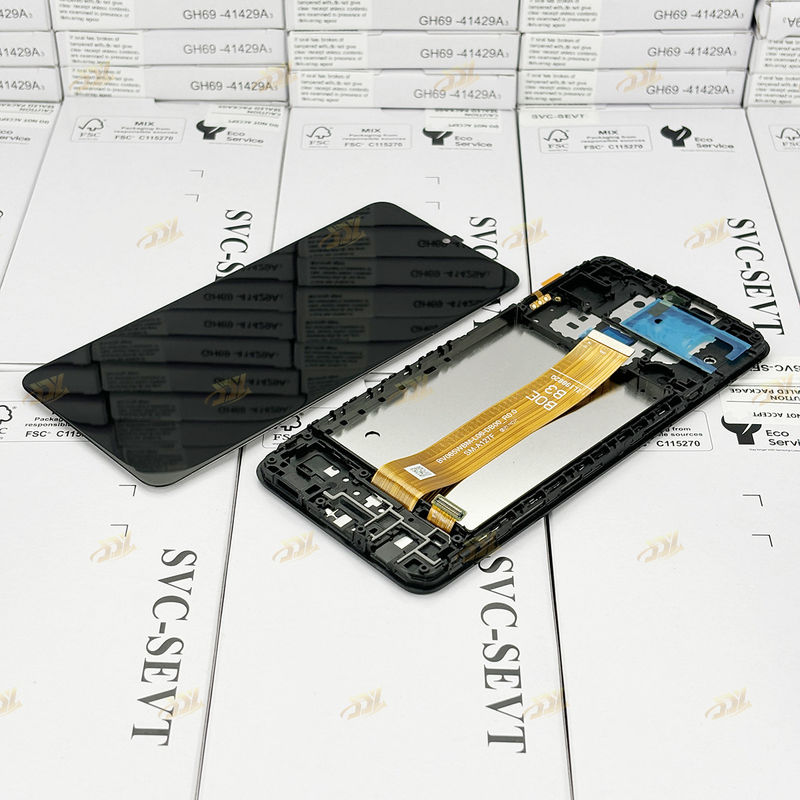 A127 lcd With Frame For  a127 オリジナルニューサービスパック モバイルスクリーンディスプレイ  A12 ナチョタッチパンタラ