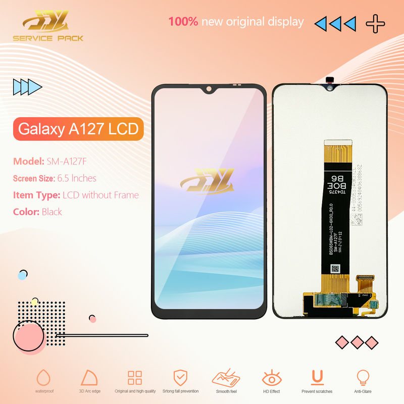 高品質の新品中国LCD  A12 Nacho 向け 100% オリジナル サービス パック LCDS A127 モバイル 携帯電話 スクリーン ディスプレイ