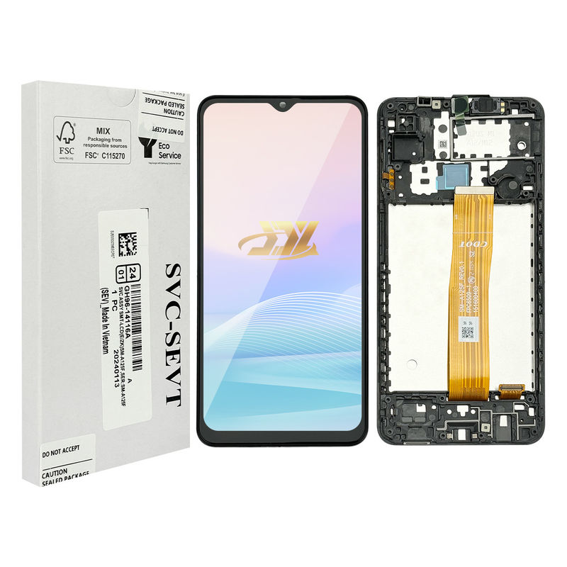 A125 オリジナルLcd パナットラ フレーム付き  a125 サービスパック LCDS スクリーン  A125 携帯電話 タッチディスプレイ