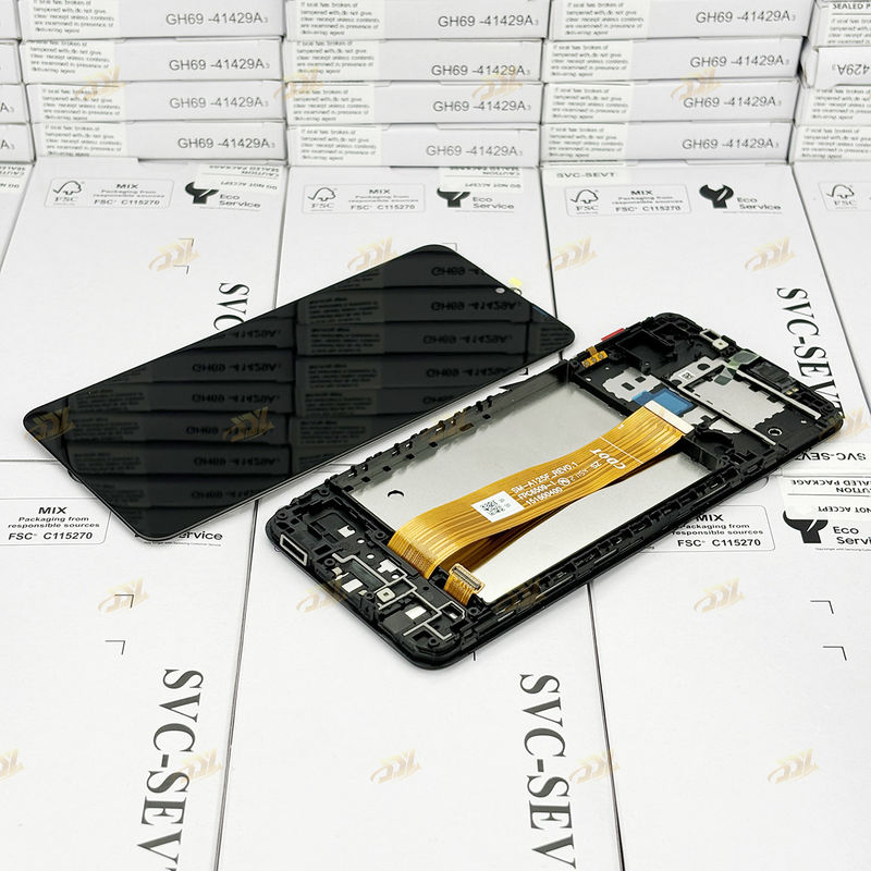 A125 オリジナルLcd パナットラ フレーム付き  a125 サービスパック LCDS スクリーン  A125 携帯電話 タッチディスプレイ