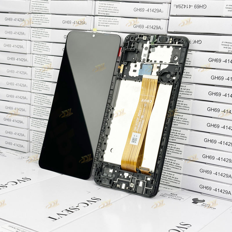 A125 オリジナルLcd パナットラ フレーム付き  a125 サービスパック LCDS スクリーン  A125 携帯電話 タッチディスプレイ